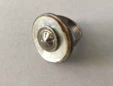 BAGUE RONDE DE CHEZ "ENTRE