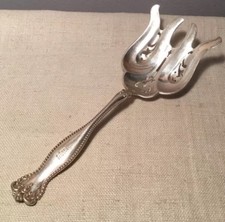 Fourchette À Servir En Argent