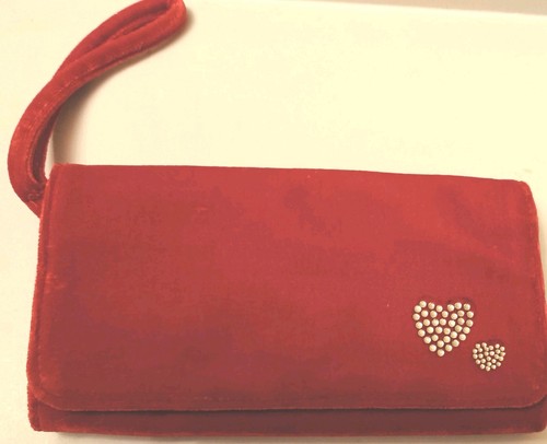 Pochette soirée velours - de,