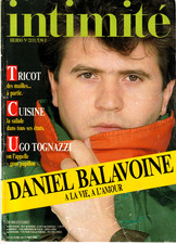 Magazine rare INTIMITE 1986