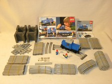 VINTAGE JOUET LEGO TRAIN SET 7760 LOCOMOTIVE ELECTRIC DIESEL 12V SHUNTER + RAIL