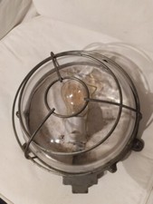 Véritable applique industrielle vintage