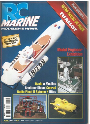 Marine 121 bat - de, peche