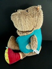 K7. DOUDOU LILLIPUTIENS CHIEN OSCAR GILET BLEU CRAQUANT RANGE PYJA 44c TTBE