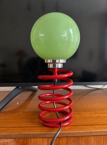 Lampe poser ressort spirale - ressort,