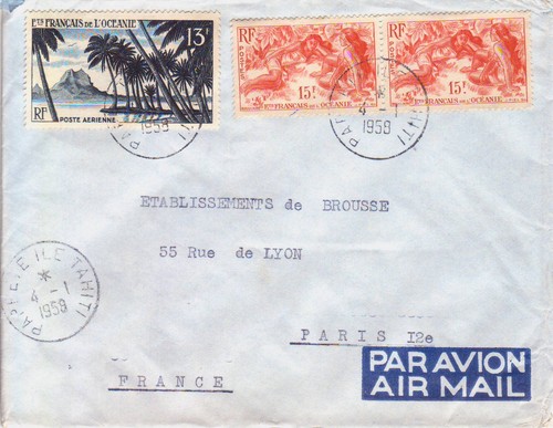 Lettre papeete tahiti 15 - lettre, 2