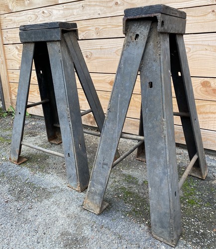 Paire sellette sculpteur - paire,