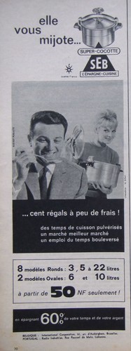 Publicités 1961 seb - 1961,
