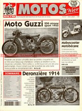 MOTOS D'HIER  37 GUZZI 250