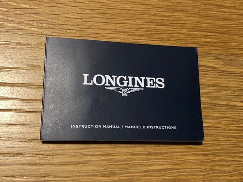 Livret booklet longines - -,