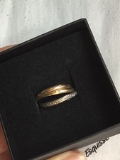 bague 3 anneaux 3 ors 18