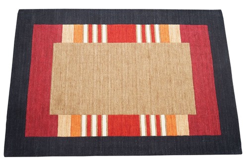 Rose beige noir 140x200 - beige,