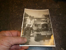 Ancienne Photographie : Voiture Peugeot type 177 ou 181.