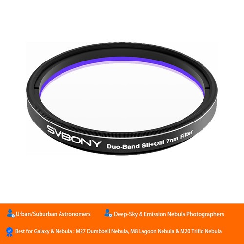 Svbony sv220 oiii sii 7nm - oiii+sii,
