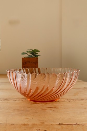 Saladier vintage verre - en,