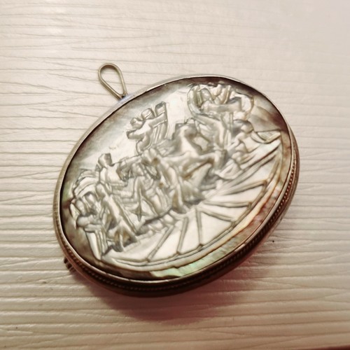 Broche pendentif ancienne - pendentif,