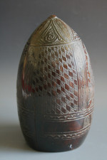 ANTIQUE 19TH CENTURY SCULPVED COCONUT