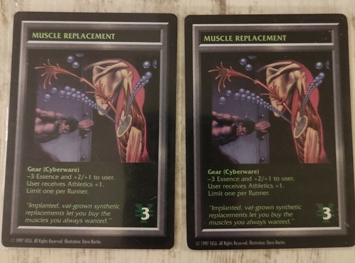 Muscle remplacement gear - 2,
