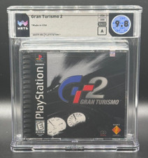 Gran Turismo 2 Sony PlayStation PS1 Étiquette Noire Scellé Neuf WATA 9.8 A Noté