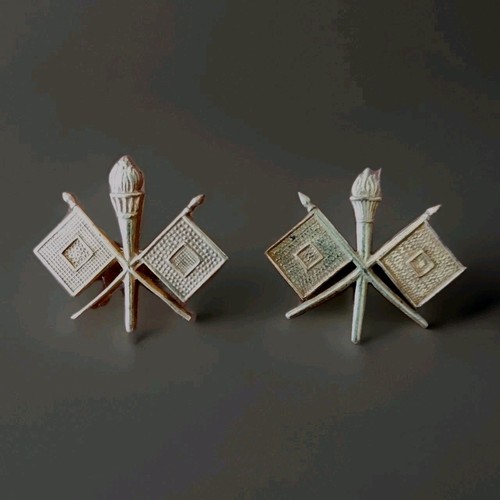 Paire insignes col - paire, d'insignes