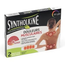 Patch musculaire chauffant