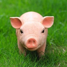 Statue de cochon de jardin en