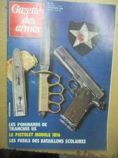 Gazette des Armes Numéro 145 (Les Armes des Bataillons scolaires,Pistolet 1816