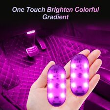 Lumières LED Tactiles pour Voiture, USB, Accessoires Intérieurs Éclairages