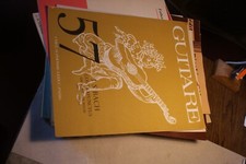 Guitare n°57 bach contrapunctus   partition guitare éditions Leduc