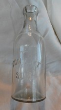 Bouteille De Lait Ancienne verre  Le Bon Lait