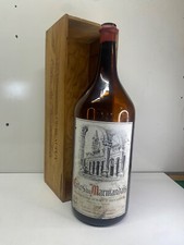 Bouteille de vin vide 12 L côtes du Marmandais année 1987 Belle étiquette caisse