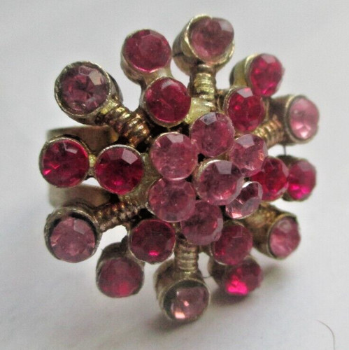 Bague couleur cristaux - bague,