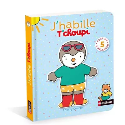 Habille choupi livre jeu - t'choupi, livre-jeu