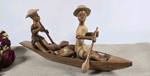 Sculpture pirogue art - 🍀sculpture,