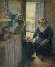 Ölbild Impressionniste