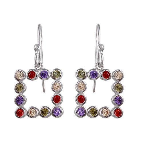 Argent sterling multicolore - argent,