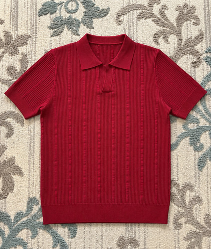 Shirt polo bordeaux homme - t-shirt,