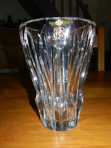 Ancien vase cristal - vase,
