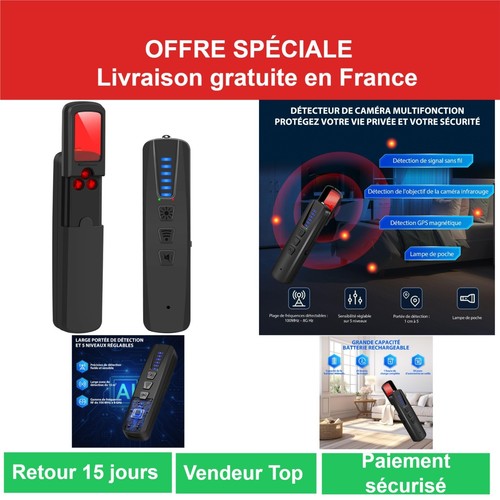 Détecteur caméras espion - détecteur,