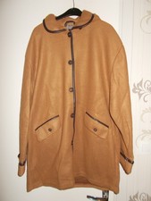 Veste polaire marron à