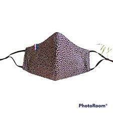  🇫🇷 Masque protection en tissu( coton) lavable/réglable/adulte/drapeauFR/ 