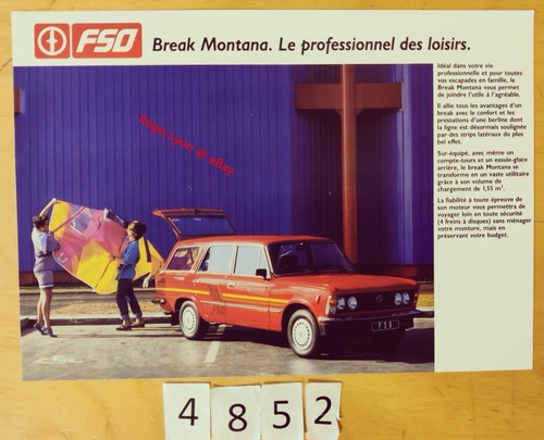 Fso polski fiat break montana - polski,