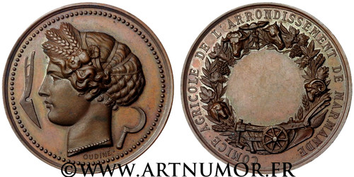 Médaille agriculture - -,