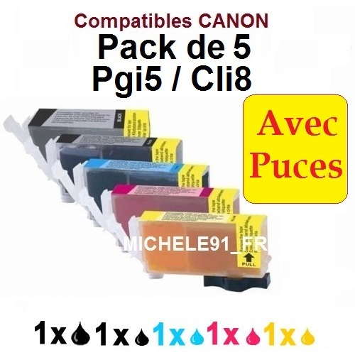 Cartouches encre - **5,