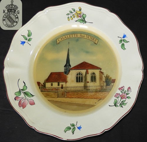 Assiette lunéville - assiette,