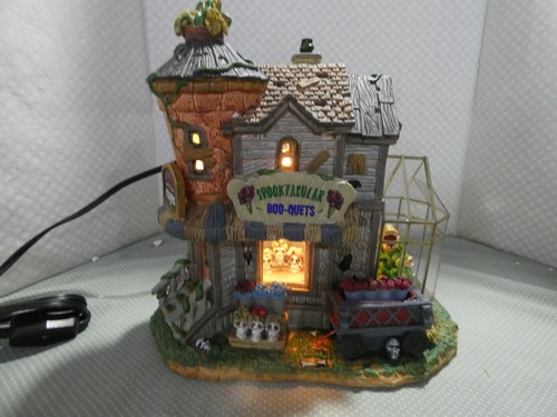 Lemax spooktacular boo - lemax, boo-quets"