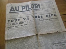 JOURNAL AU PILORI N°152 JUILLET 1943 COMBAT INTERETS FRANCAIS DROITE PROPAGANDE