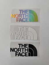 4 x The North Face Transfers 7cm X 3,5 cm Sports Logos Iron On