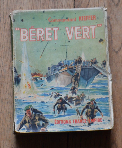 Beret vert commandant kieffer