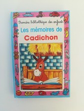 LIVRE enfant Vintage excellent état Les mémoires de Cadichon Edition HEMMA  1987